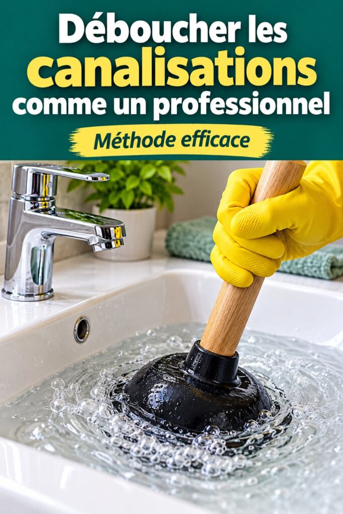 Déboucher les canalisations comme un professionnel
